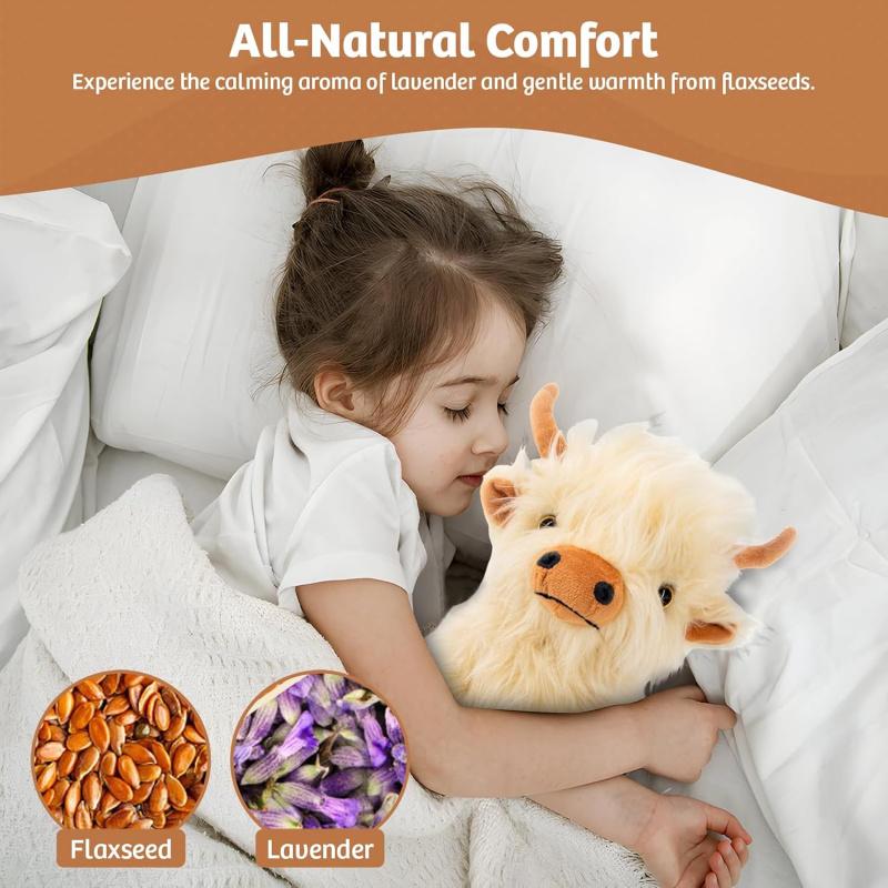 Highland Cow Plush Doll