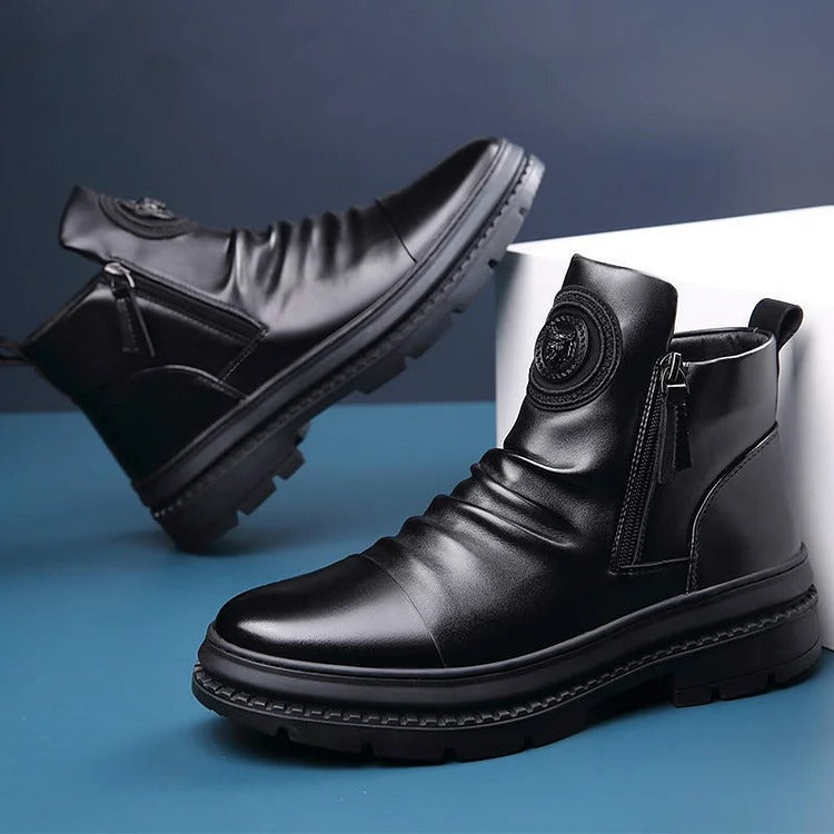 🔥Limited Time Offer 49% OFF🔥Italian Handmade Leather Martin Boots