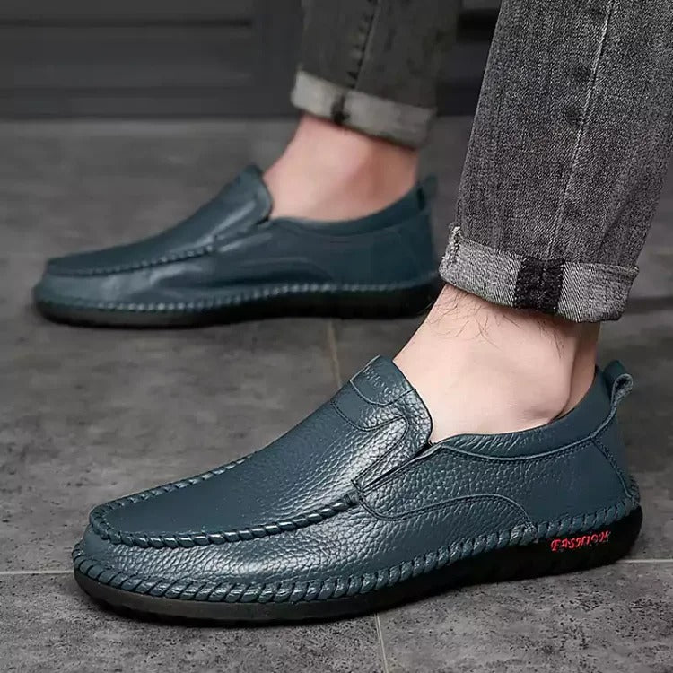 🔥Zeitlich begrenztes Angebot 49 % RABATT🔥Lässige, atmungsaktive Leder-Loafer für Herren