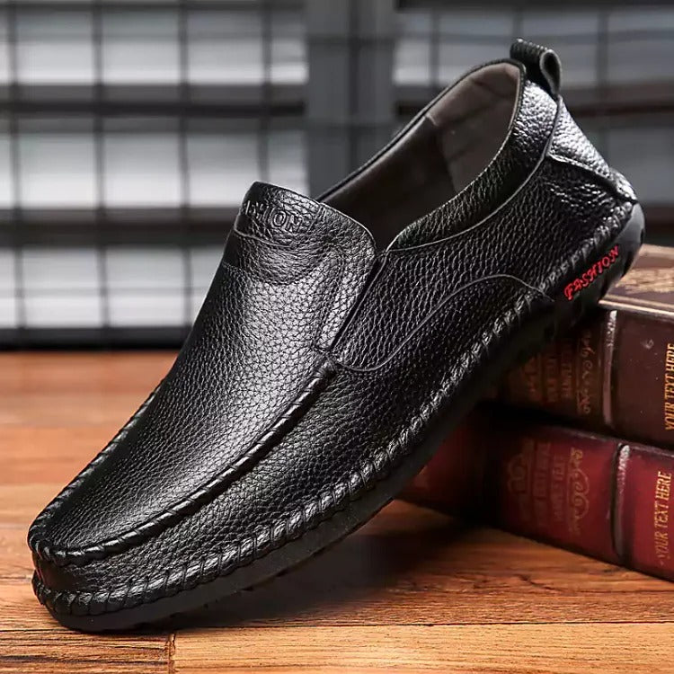 🔥Zeitlich begrenztes Angebot 49 % RABATT🔥Lässige, atmungsaktive Leder-Loafer für Herren
