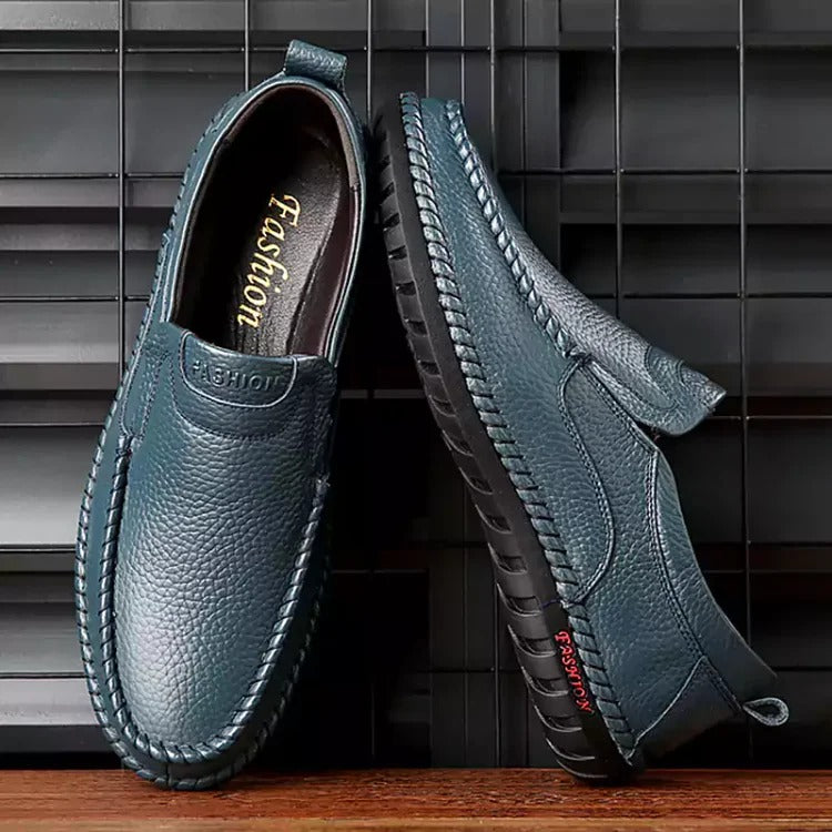 🔥Zeitlich begrenztes Angebot 49 % RABATT🔥Lässige, atmungsaktive Leder-Loafer für Herren