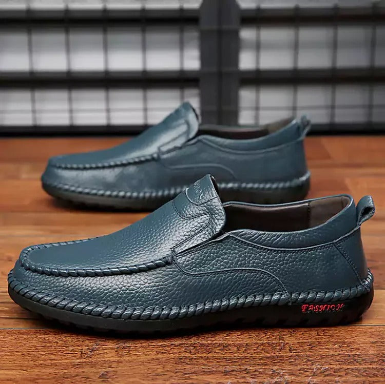 🔥Zeitlich begrenztes Angebot 49 % RABATT🔥Lässige, atmungsaktive Leder-Loafer für Herren