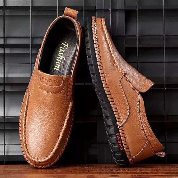 🔥Zeitlich begrenztes Angebot 49 % RABATT🔥Lässige, atmungsaktive Leder-Loafer für Herren