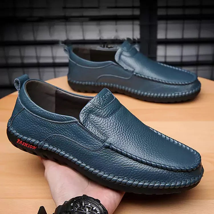 🔥Zeitlich begrenztes Angebot 49 % RABATT🔥Lässige, atmungsaktive Leder-Loafer für Herren