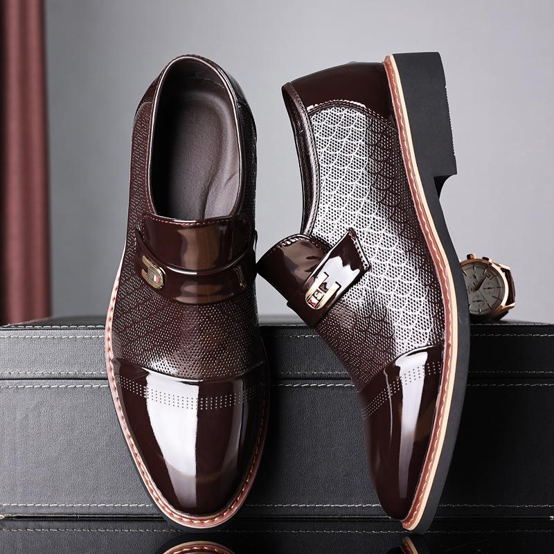 🔥Zeitlich begrenztes Angebot 49 % RABATT🔥 Italienische handgefertigte modische Lederschuhe für Herren