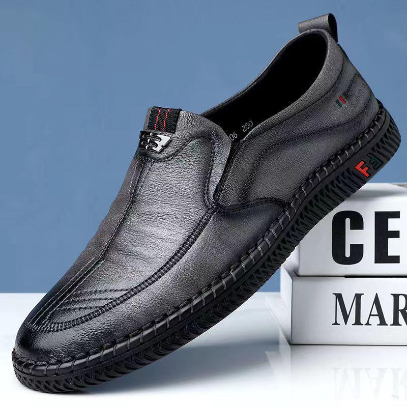 🔥Limited Time Offer 49% OFF🔥Leather flat bottom casual driving shoes