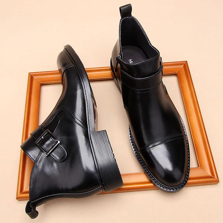 🔥Zeitlich begrenztes Angebot 49 % RABATT🔥Einfache kurze Lederstiefel