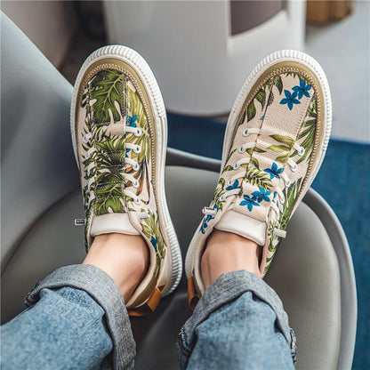 🔥Limited Time Offer 49% OFF🔥Lightweight Hawaii Painted Slip-On Canvas Shoes