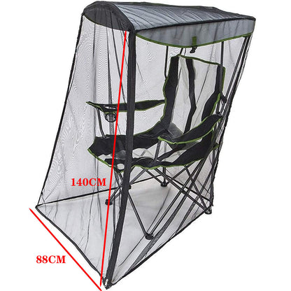 Outdoor swing garden mosquito net canopy chair insect cover