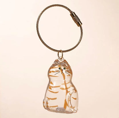 Transparent cat hair storage box charm capsule cat hair storage capsule