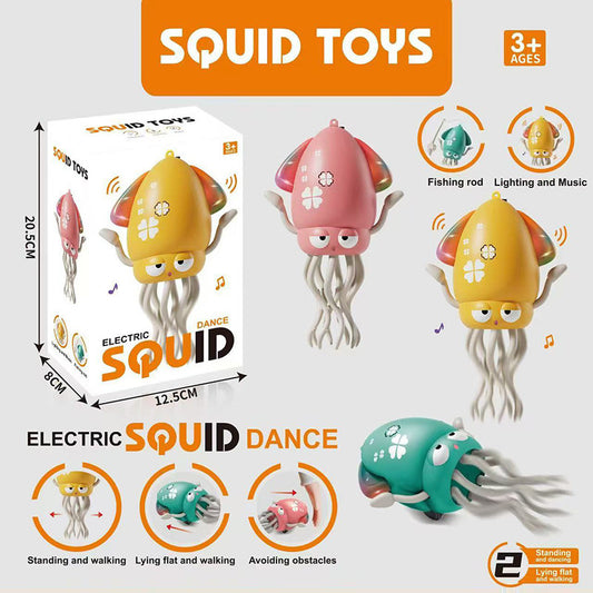 Dancing octopus octopus automatic obstacle avoidance children's trick funny decompression toy