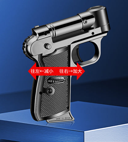 New rotatable foldable nozzle welding spray gun outdoor camping barbecue ignition tool large firepower inflatable lighter