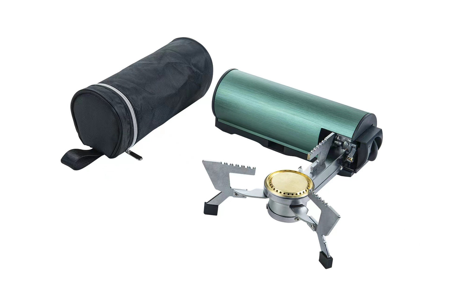 Portable outdoor folding gas stove