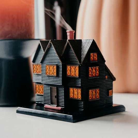 Black House Incense Burner Christmas Ornament