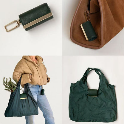 Foldable tote bag single compartment lightweight luggage bag stylish handheld pendant bag