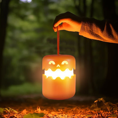 Built-in 1800ma lithium battery Halloween funny portable pumpkin lantern decoration supplies