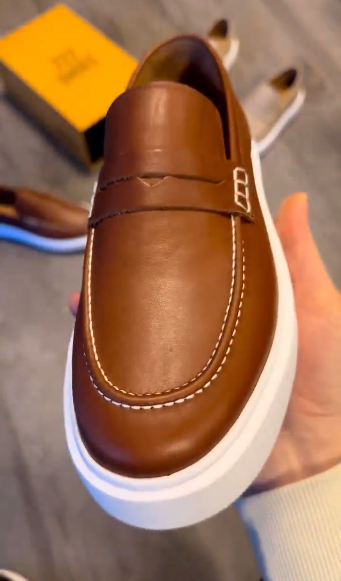 ✅High -quality Dedication✅Brown Minimalist Loafers