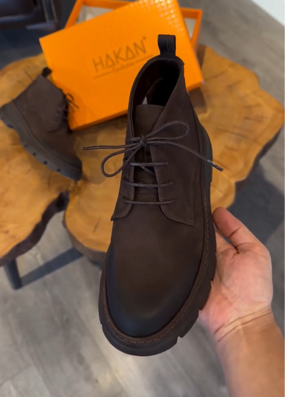 Frosted Casual Men's Lace-Up Shoes