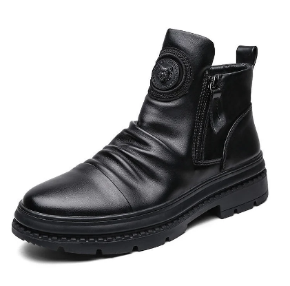 ltalian HandmadeLeather MartinBoots