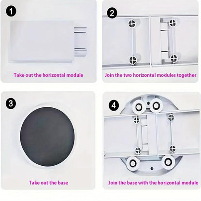 Desktop rotating tray, dining table lazy turntable