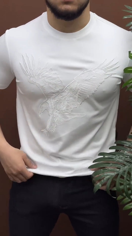 Men's Crew Neck Eagle T-Shirt