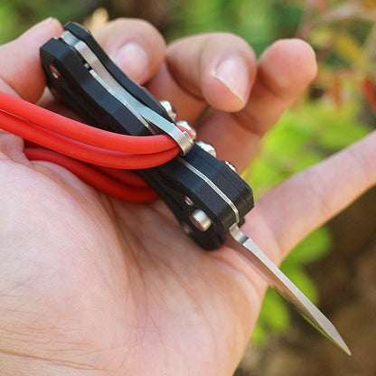2 In 1 Multifunctional Self-defense EDC Pocket Knife Slingshot
