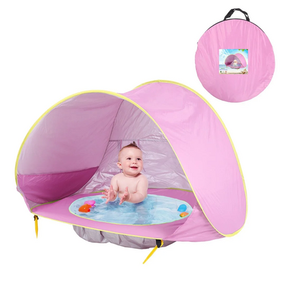 Baby Beach Shelter Tent with Folding Pool