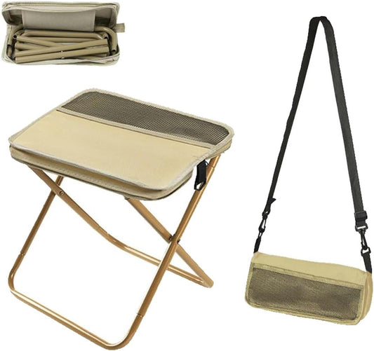 Folding Backpacking Stool Mini Folding Outdoor Camping Stool