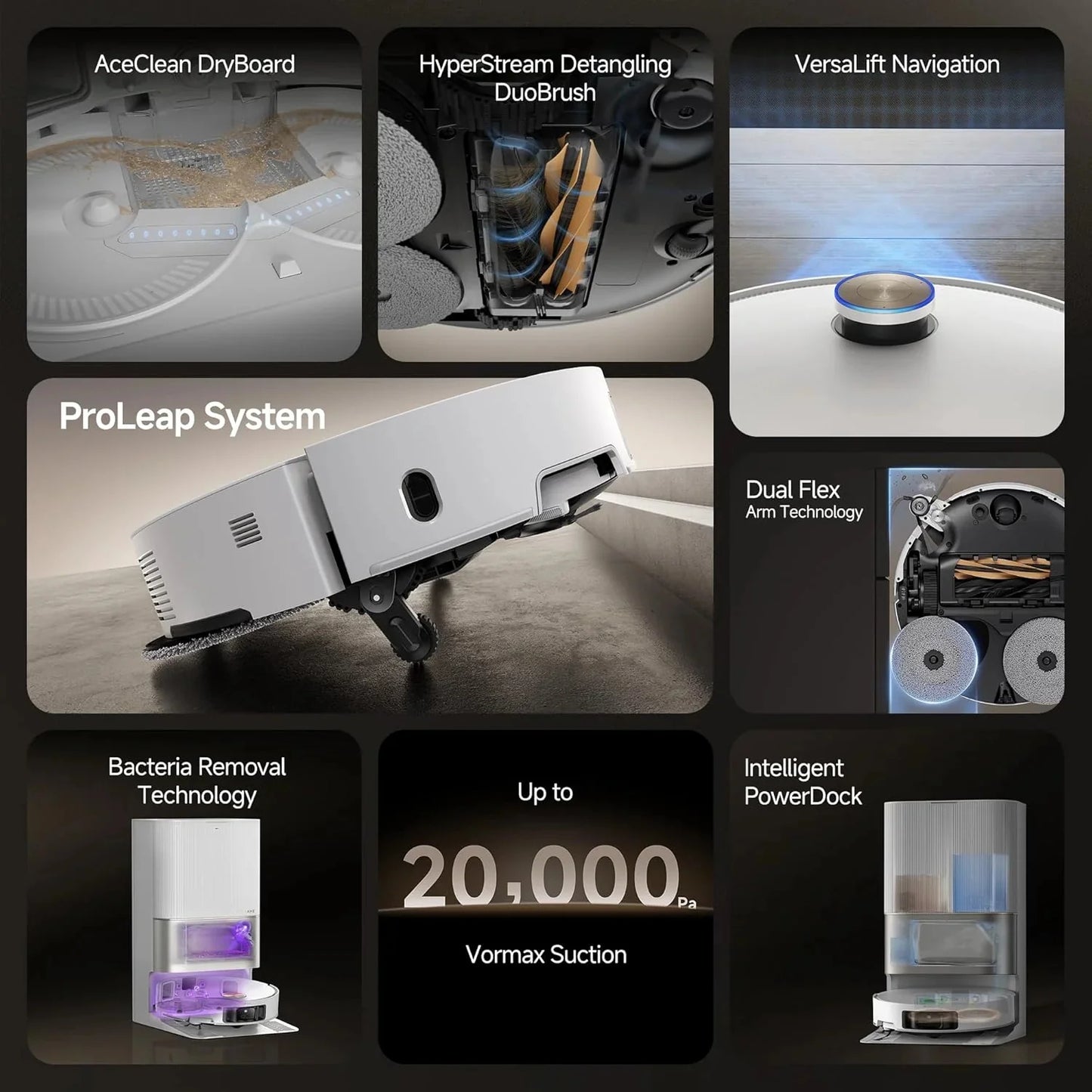 Lazy home all-round robot dust collection intelligent sweeping all-in-one automatic cleaning mopping cleaning free washing home