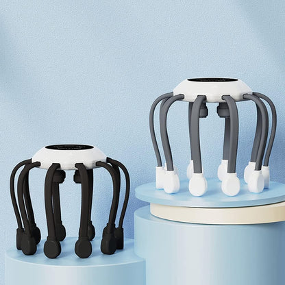 Automatic scalp massager