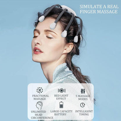 Automatic scalp massager
