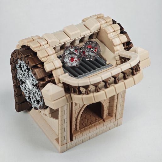 Mechanical Dice Tower