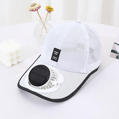 Stylish Rechargeable Baseball Cap with Fan