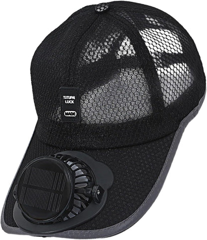 Stylish Rechargeable Baseball Cap with Fan
