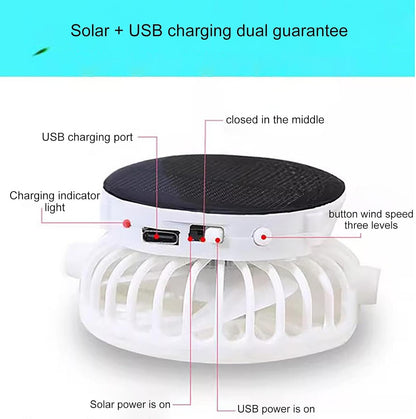 Stylish Rechargeable Baseball Cap with Fan