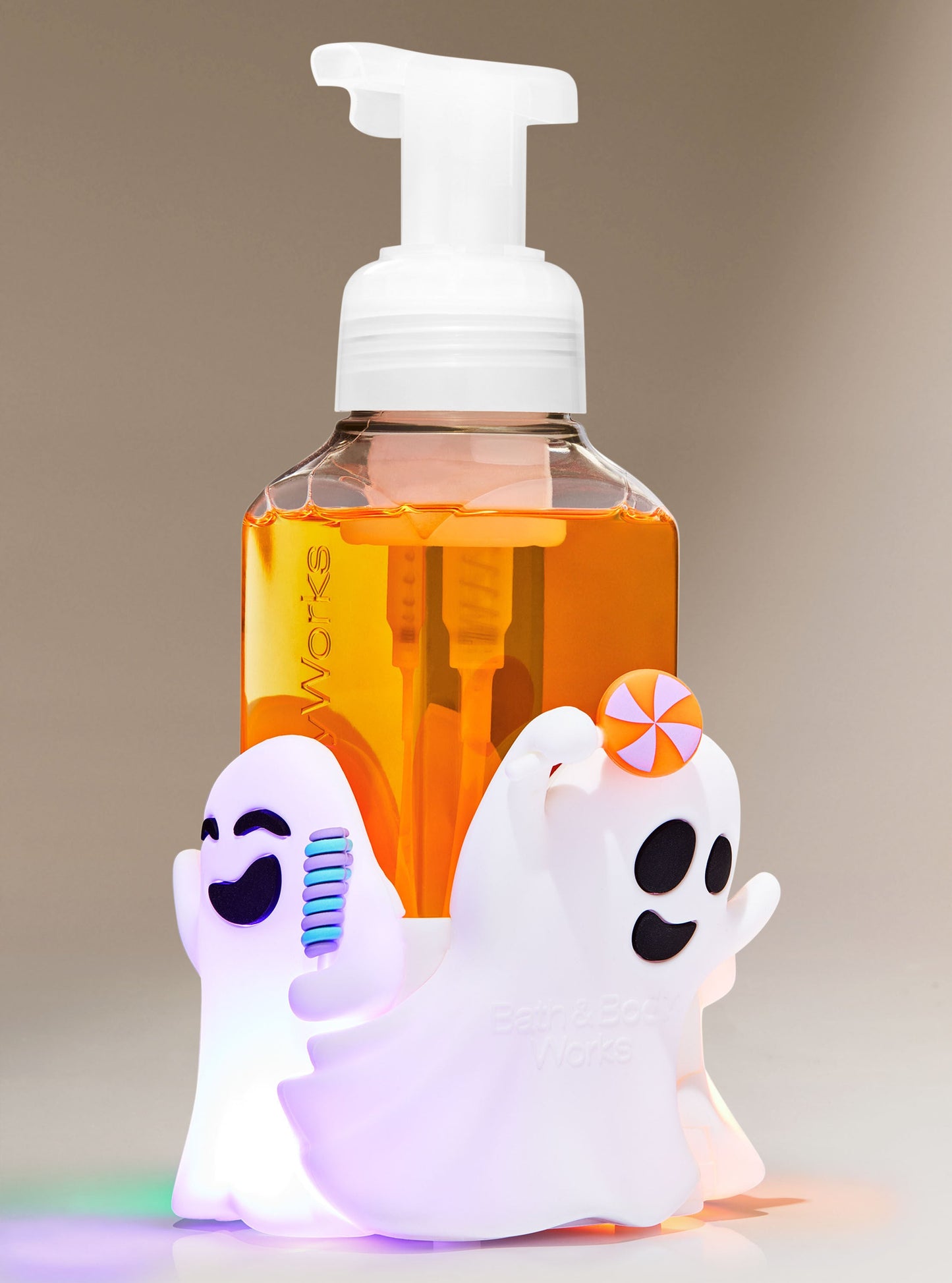 Glowing Ghost Hand Sanitizer Holder