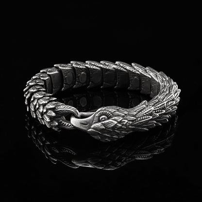 Vintage Eagle Titanium Steel Bracelet