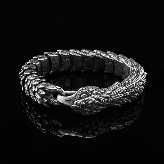 Vintage Eagle Titanium Steel Bracelet