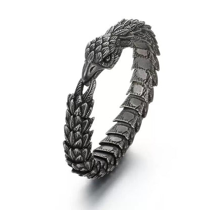 Vintage Eagle Titanium Steel Bracelet