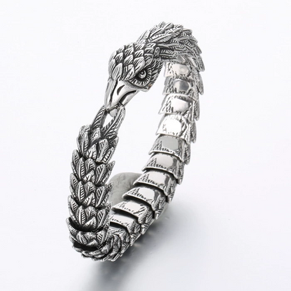 Vintage Eagle Titanium Steel Bracelet