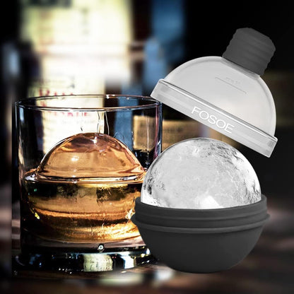 Silicone Ice Ball Molds for Whiskey