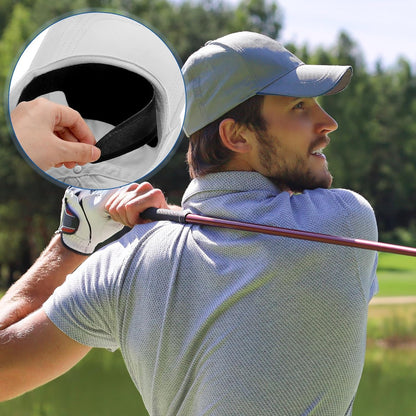 100 Pcs Hat Sweat Liner Shields Absorbing Pad Prevents Stains Protector Bands for Baseball Golf Cap Men Women