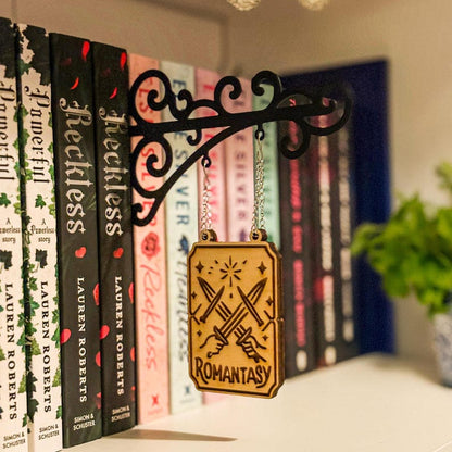 Book classification partitions bookshelf organizer