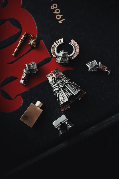 Crusader statue puzzle toy
