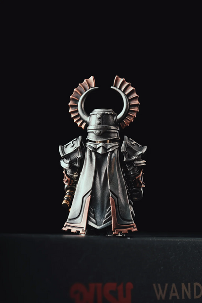 Crusader statue puzzle toy