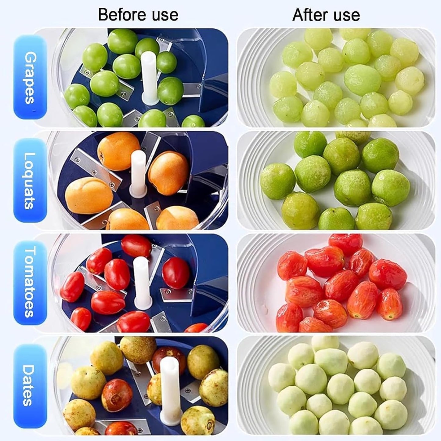 Grape peeling machine, automatic small fruit garlic peeling machine