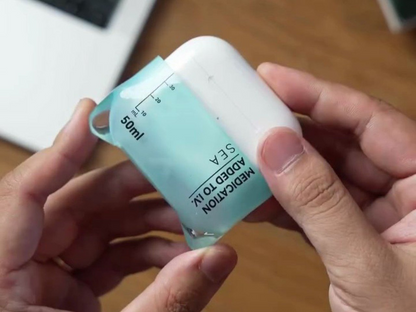 Emergency Blood Bag Earphone Box