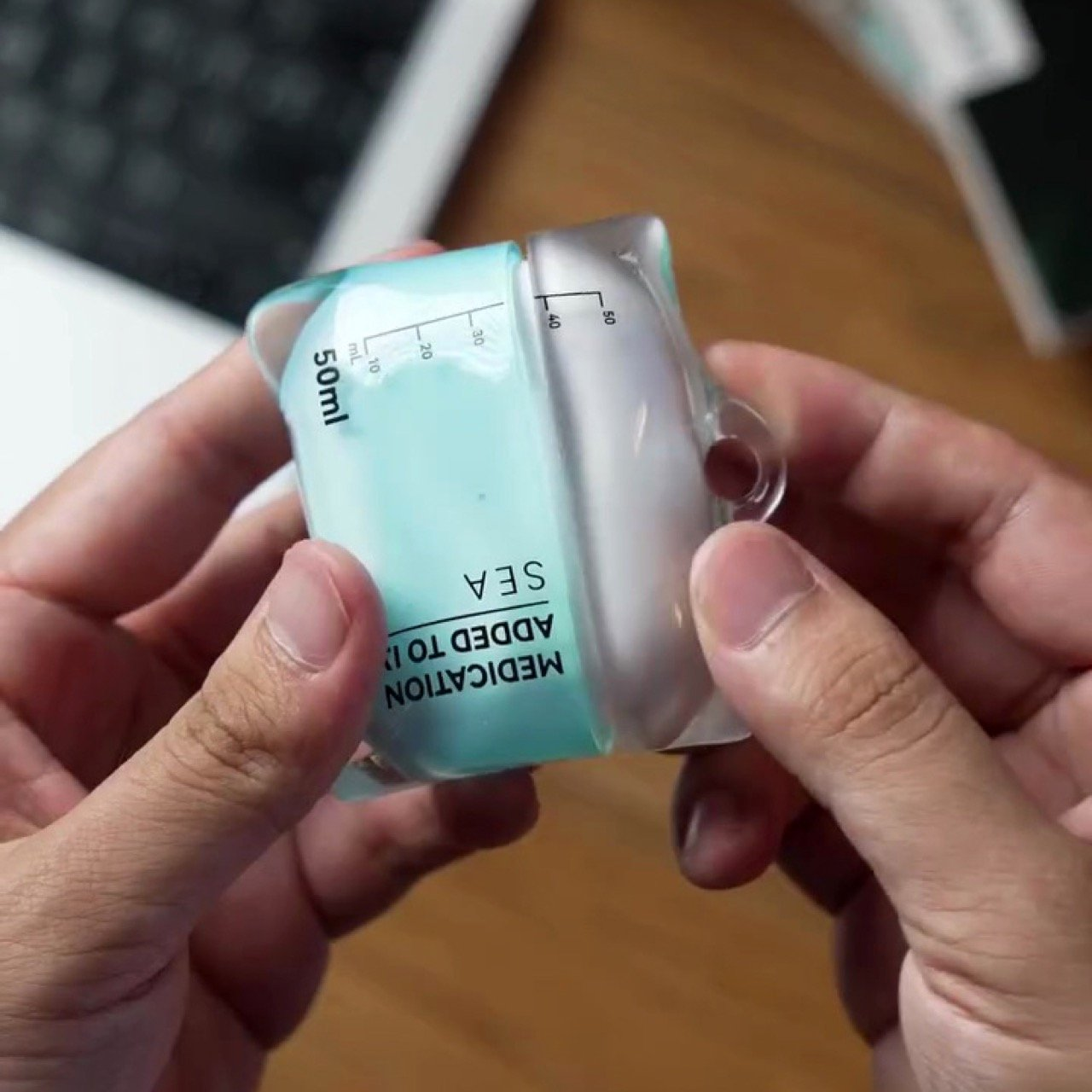 Emergency Blood Bag Earphone Box