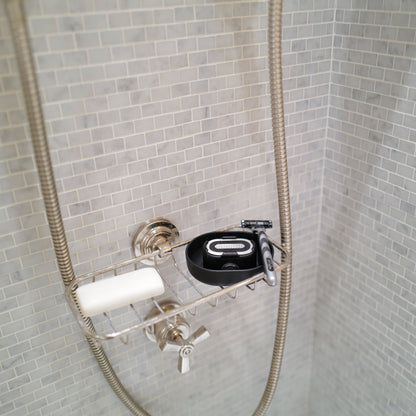 Shaver rinser battery-free design shaver cleaner