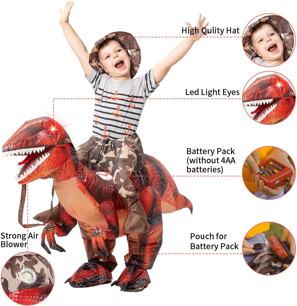 Children's Inflatable Dinosaur Costume Children's Halloween Costume